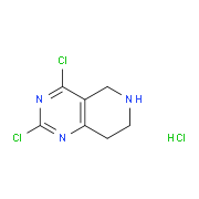 2,4-dichloro-5,6,7,8-tetrahydropyrido[4,3-d]pyrimidine hydrochloride 1208901-69-2